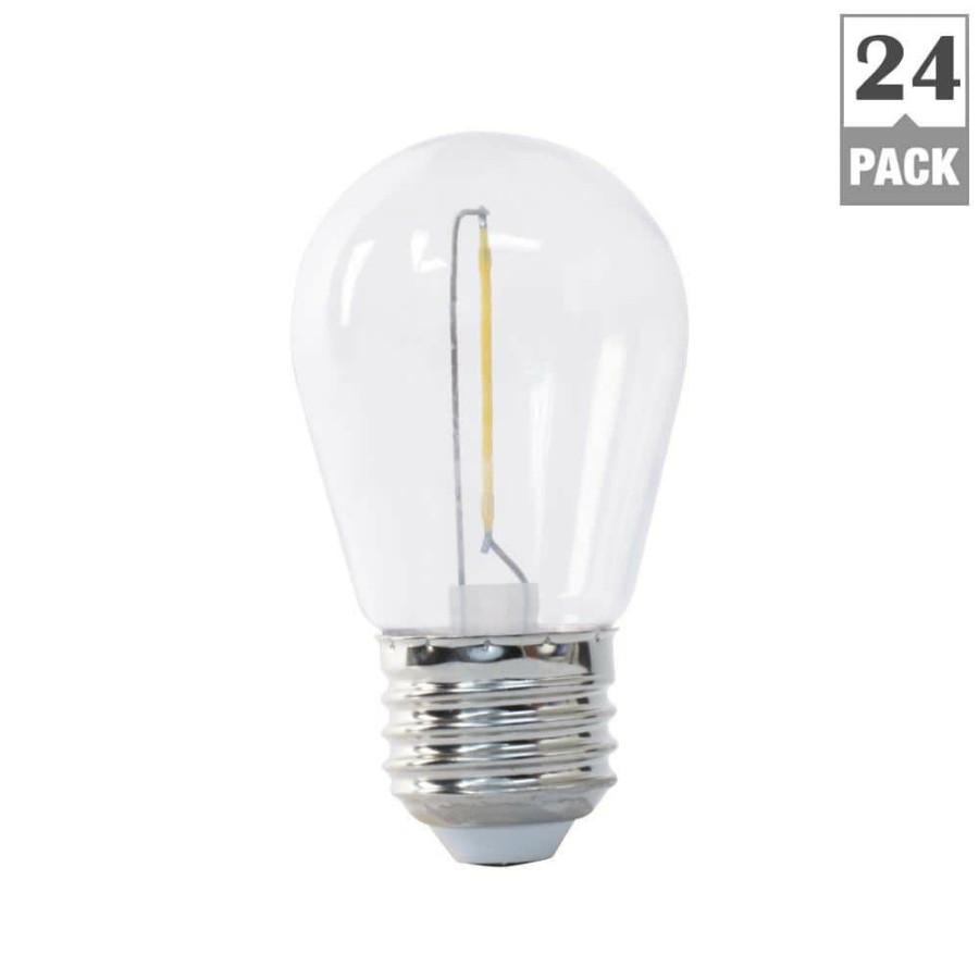 Light Bulbs * | 11-Watt Equivalent S14 String Light Led Light Bulb, 2200K (24-Pack) By Feit Electric