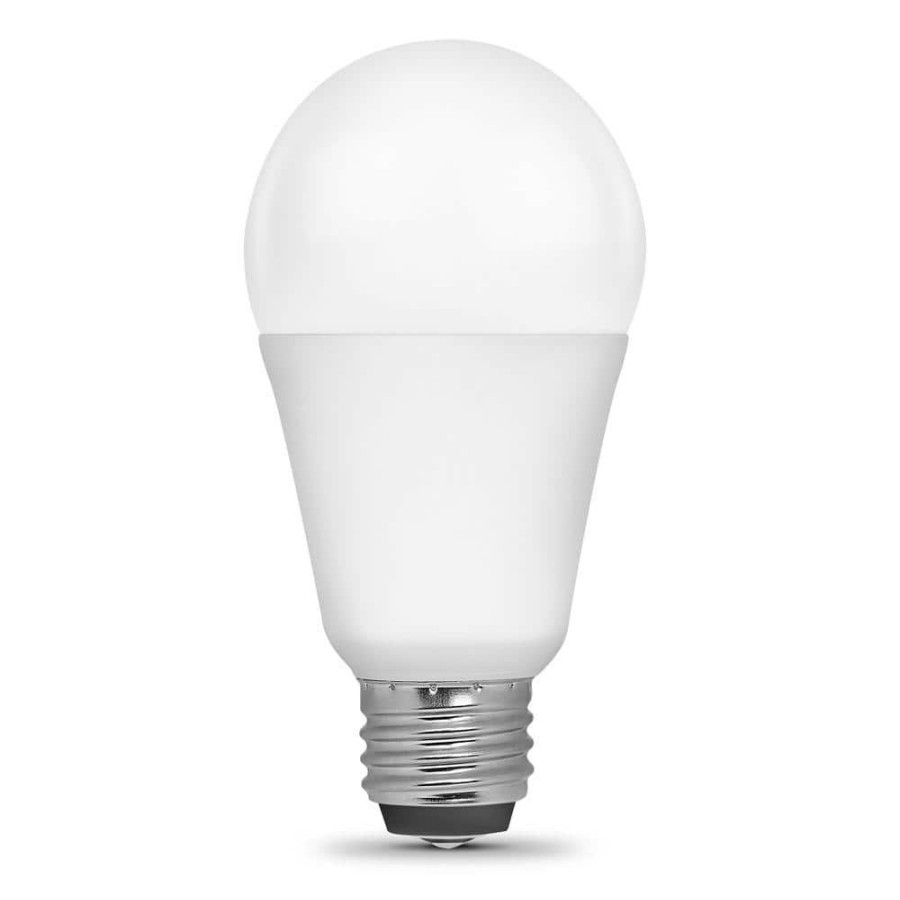 Light Bulbs * | 50/100/150-Watt Equivalent A21 Cec Title 20 Compliant 90+ Cri 3-Way Led Light Bulb, Soft White 2700K By Feit Electric