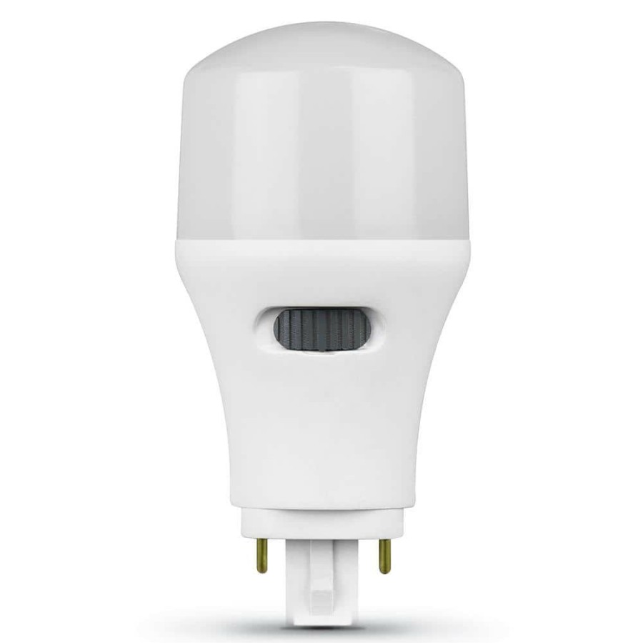 Light Bulbs * | 13W/18W/26W Equivalent Pl Vertical 4-Pin Universal Base G24Q/Gx24Q-1/-2/-3 Cct Select(2700K/3500K/4100K)Led Light Bulb By Feit Electric