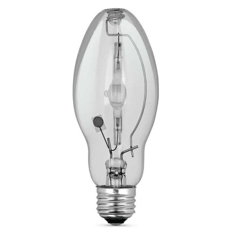 Light Bulbs * | 100-Watt Ed17 Shape Clear Metal Halide High Intensity Discharge E26 Medium Base Hid Light Bulb (1-Bulb) By Feit Electric