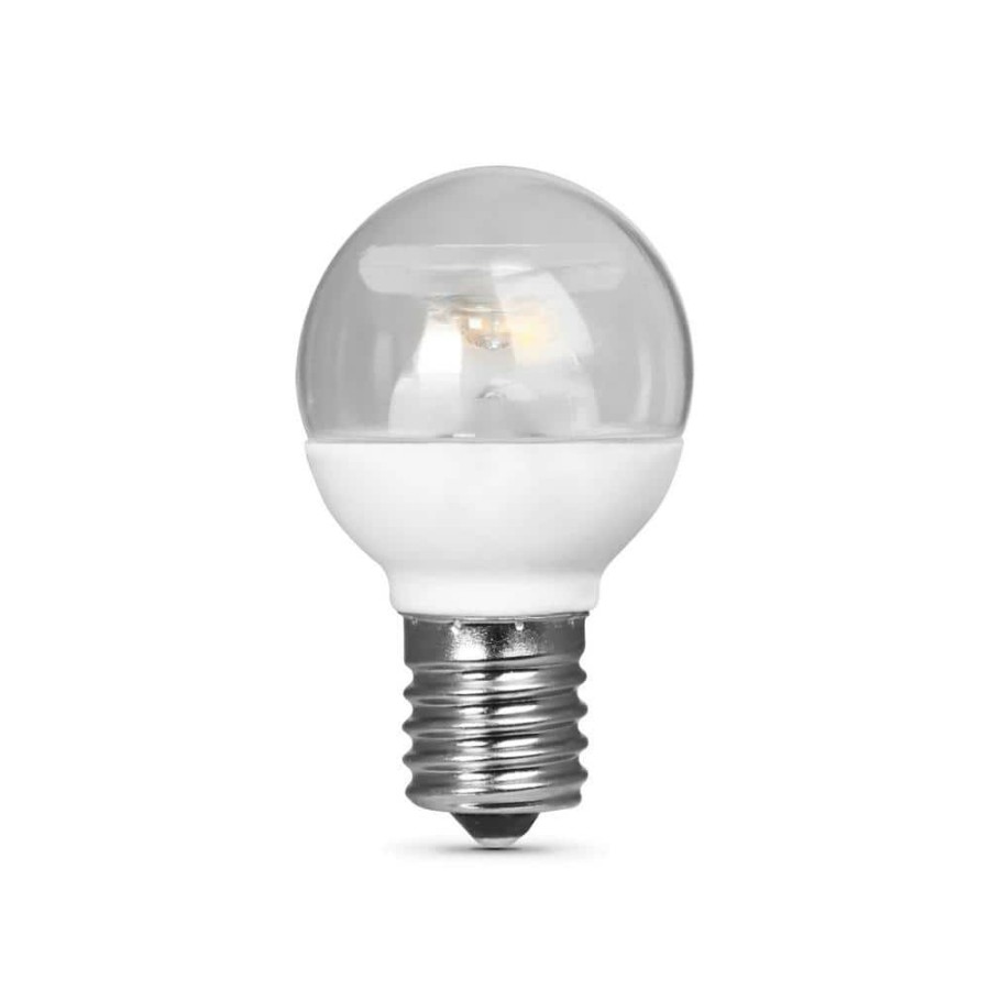 Light Bulbs * | 40-Watt Equivalent Bright White (3000K) S11 Intermediate E17 Base Led Light Bulb By Feit Electric