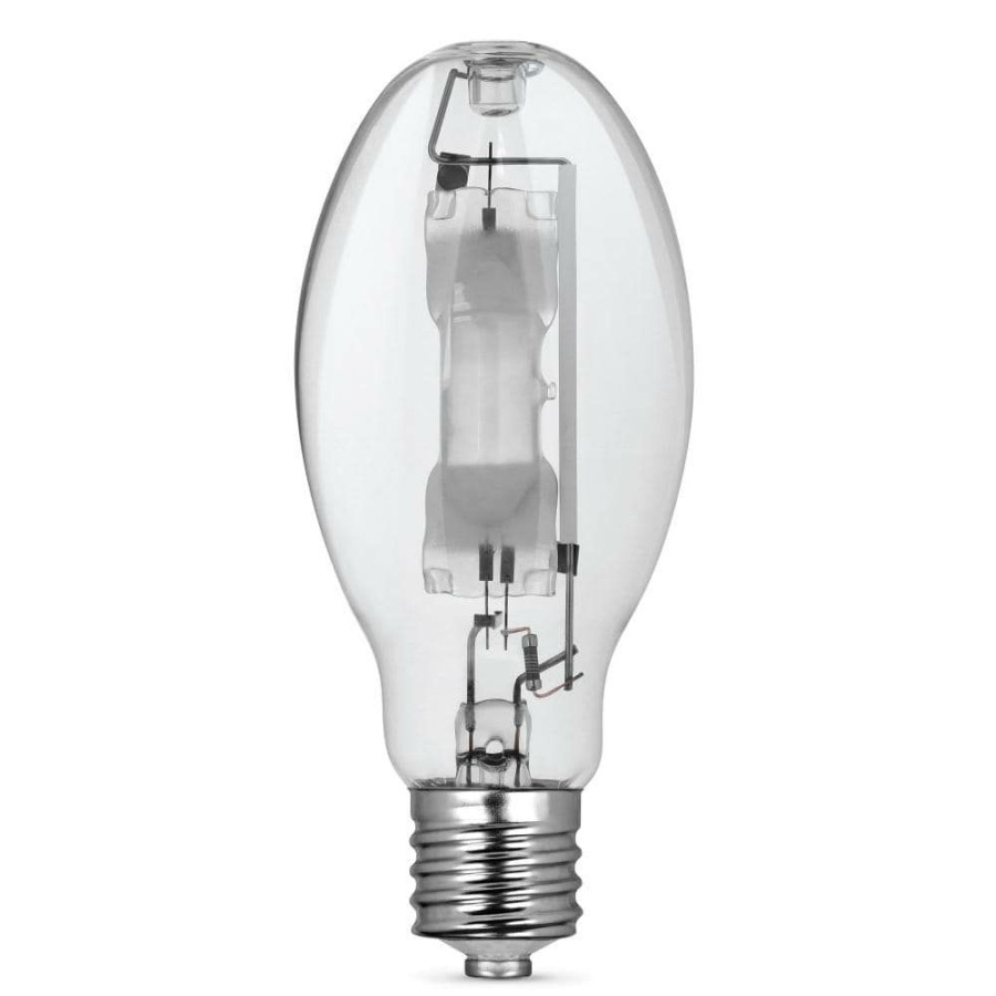 Light Bulbs * | 400-Watt Ed28 Shape Clear Metal Halide High Intensity Discharge E39 Mogul Base Hid Light Bulb (1-Bulb) By Feit Electric