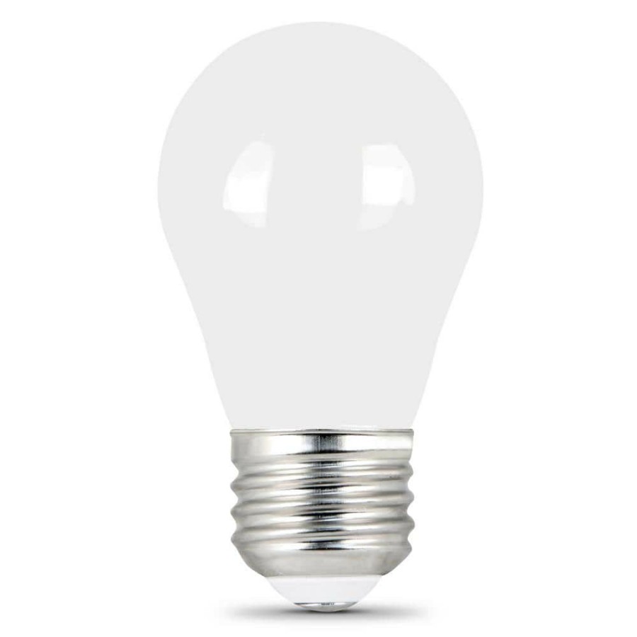 Light Bulbs * | 40-Watt Equivalent A15 Frosted Glass E26 Base Appliance Led Light Bulb, Soft White 2700K By Feit Electric