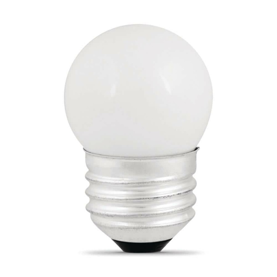 Garden Center * | 7.5-Watt Equivalent S11 2700K White Incandescent E26 Night Light Bulb By Feit Electric