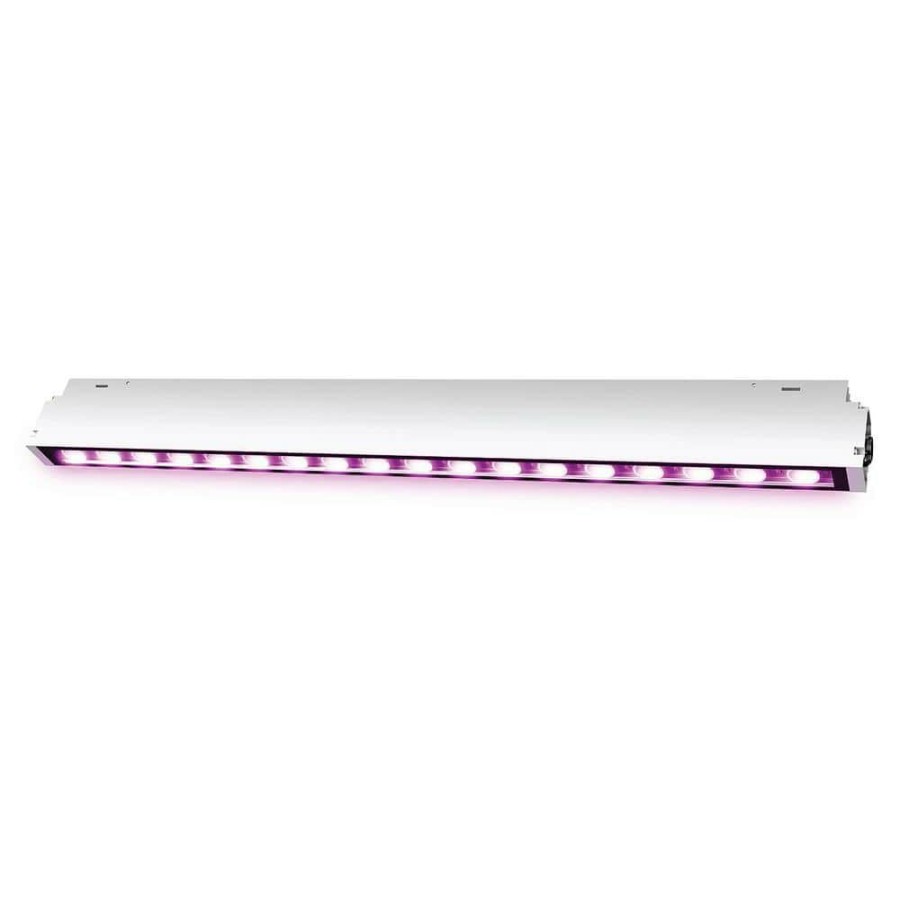 Garden Center * | 4 Ft. 240-Watt Heavy-Duty White Full Spectrum Led Hydroponic Indoor And Outdoor Linkable Vertical Grow Light Fixture By Feit Electric