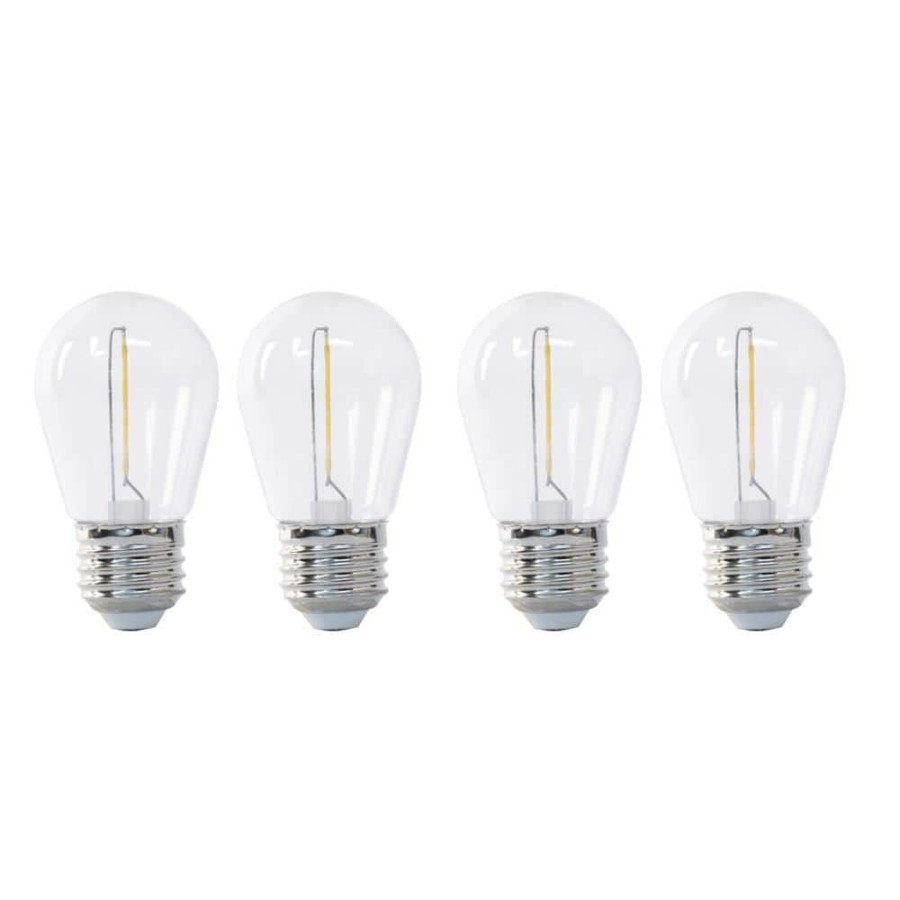 Light Bulbs * | 11-Watt Equivalent S14 String Light Led Light Bulb, 2200K (4-Pack) By Feit Electric